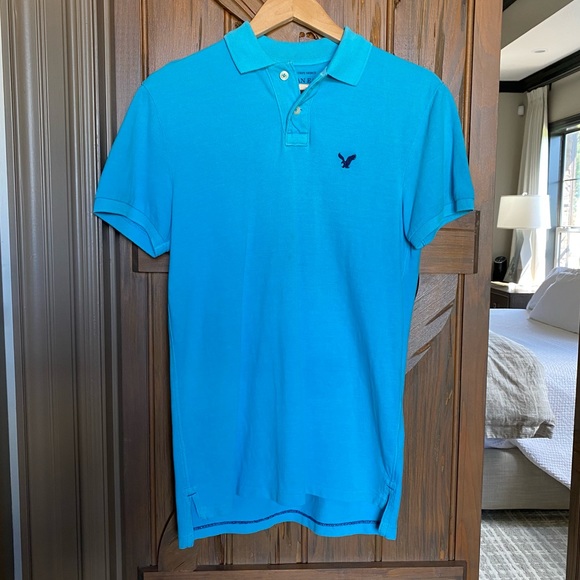 Blue AEO Polo - Picture 4 of 6